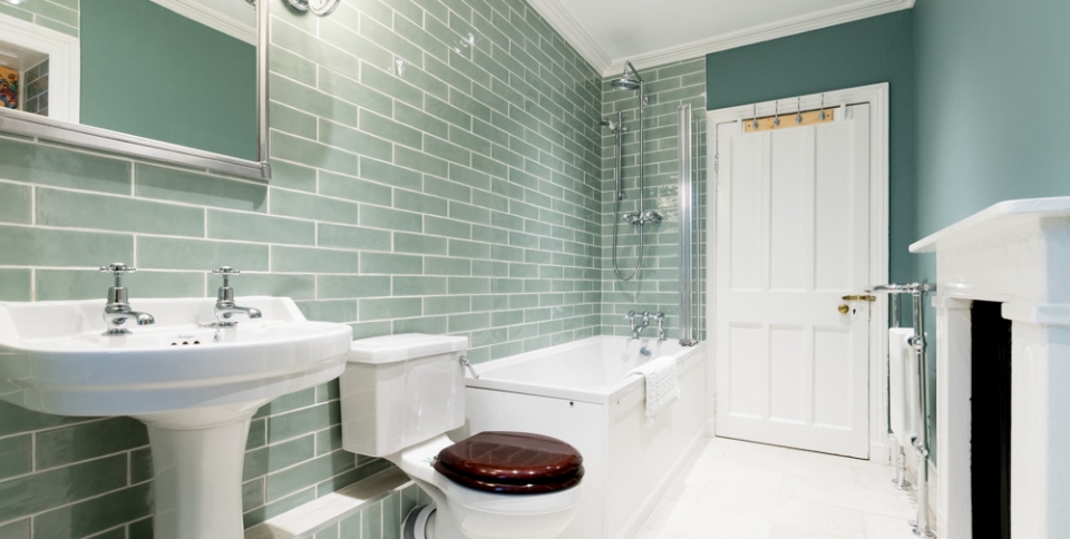 Delightful period style bathroom